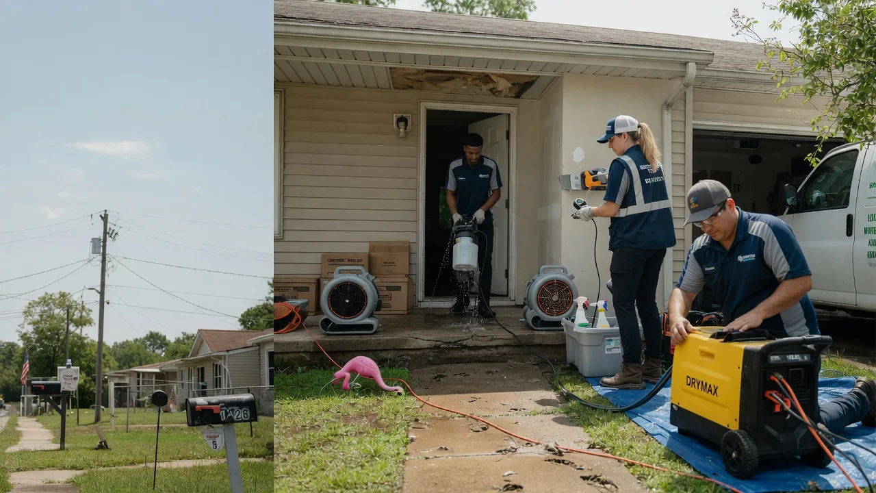 Storm Damage Water Removal in Avery Island, LA near me